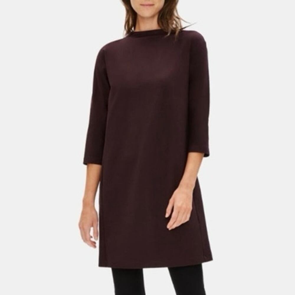 Eileen Fisher NWT Funnel Neck Dress‎
